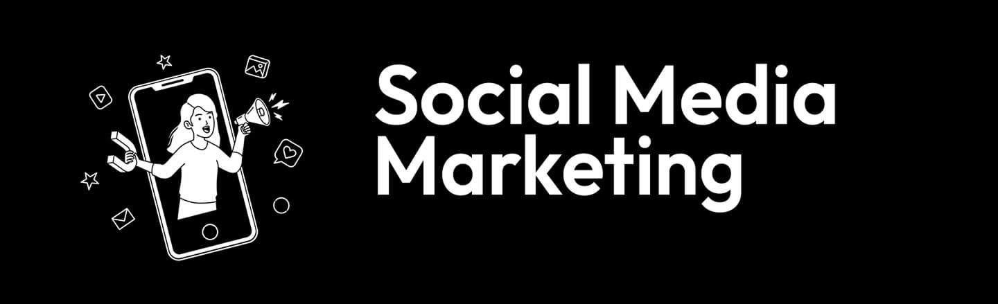 Social media marketing banner